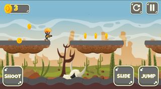 Ninja Shooter and Runner Dash - Screenshot 1