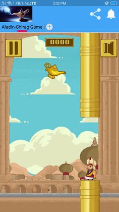 Aladdin-Chirag Game Magic lamp - Screenshot 3