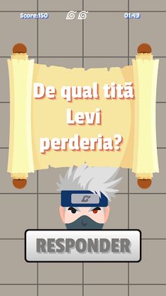 Quiz Ataque dos titãs : Levi - Screenshot 4