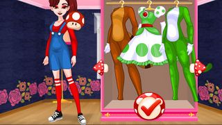 Princess Peach: DressUp Fun - Screenshot 2