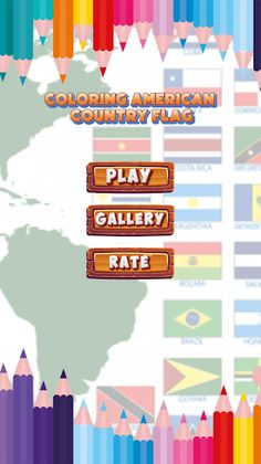 Coloring the American flag - Screenshot 1