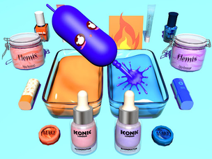 Mix Makeup & Pop it into Slime - Screenshot 3