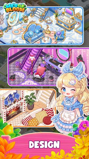 Merge Bloom - Flower Town - Screenshot 3
