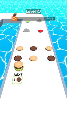 Hamburger Run - Screenshot 2