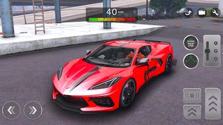 Corvette C8 Supercar: Town - Screenshot 1