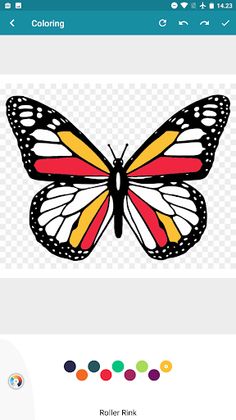 Butterfly Creation: Coloring - Screenshot 4