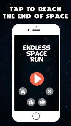 Endless Space Run - One Tap Ga - Screenshot 1