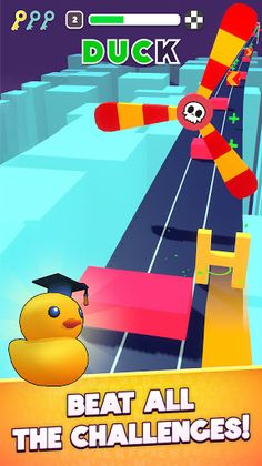 Letter Race 3D - Screenshot 1