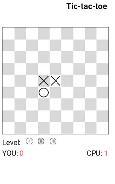 Tic-Tac-Toe 5 in a row - Screenshot 1