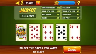 Video Poker Jacks or Better HD - Screenshot 3