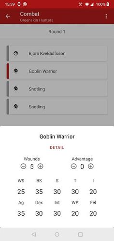WFRP Master (PC and GM tools) - Screenshot 4