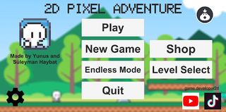 2D Pixel Adventure - Screenshot 1