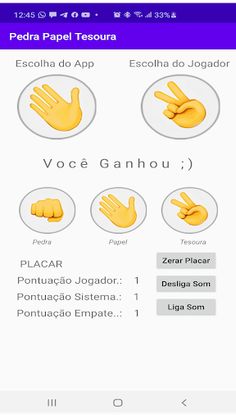 Pedra Papel Tesoura - Screenshot 2
