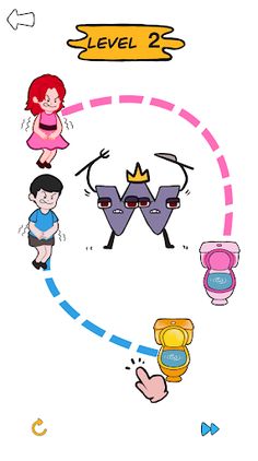 Toilet Rush: Draw to Pee - Screenshot 2