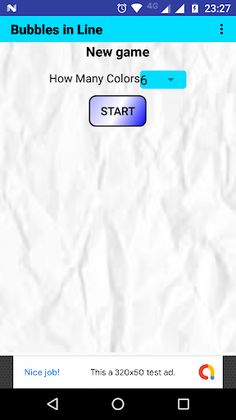 Bubbles in Line - Screenshot 1