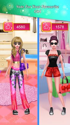 College Girls Makeup Games - Screenshot 4