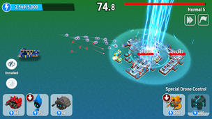 Drone Battle : idle cats - Screenshot 2