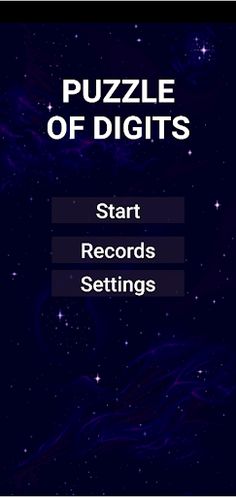Puzzle of Digits - Screenshot 1