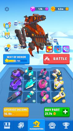 Armored Robots: Mech Wars PvP - Screenshot 1