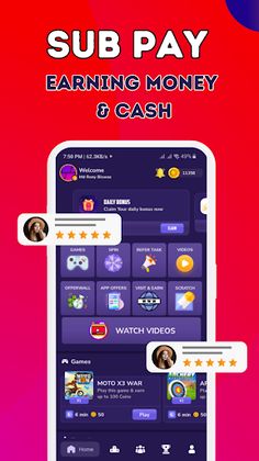 SUB Pay-Watch Video Earn Money - Screenshot 1