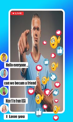 Erling Haaland fake call video - Screenshot 2