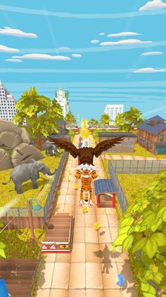 Tiger Run 3D - Screenshot 2