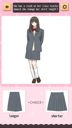 Dress up with the cute girls! - Screenshot 1