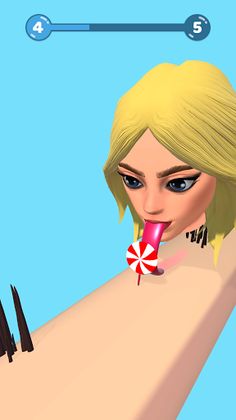 Hand lick runner - Screenshot 3