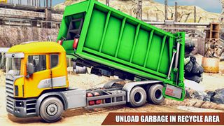 City Garbage Truck Games 3d - Screenshot 2
