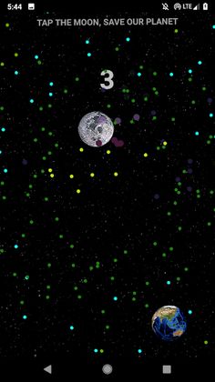Tap The Moon, Save Our Planet  - Screenshot 1