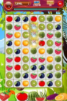 Fruit Garden Match 3 - Screenshot 1