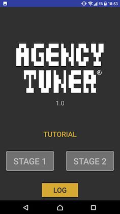 AGENCY TUNER - Screenshot 1