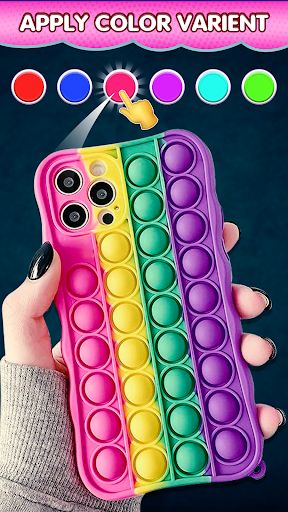 Pop it Phone Case Diy 3D Game - Screenshot 3