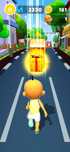 Upin Ipin Subway Bus Runner - Screenshot 2