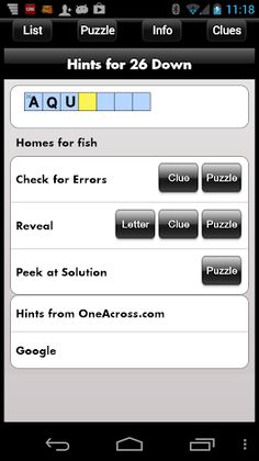 Crosswords - Screenshot 4