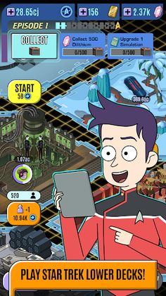 Star Trek Lower Decks Game - Screenshot 1