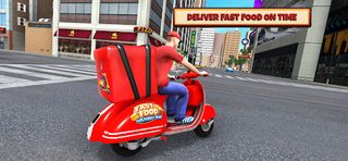 Fast Food Delivery Bike Game - Screenshot 3