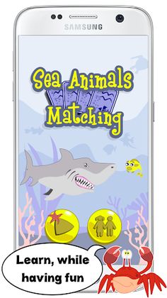 Sea Animals Matching Game - Screenshot 1