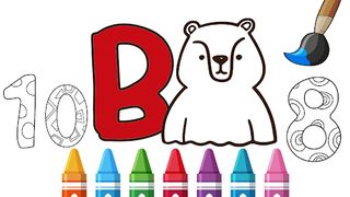 Alphabet And Numbers Coloring - Screenshot 2