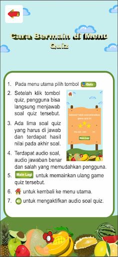 Pengenalan Buah AR dan Musik - Screenshot 4