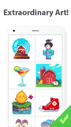 Pixel Zen - Colourful Art by N - Screenshot 2