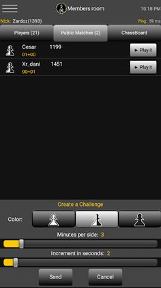IXC - Internet Xadrez Clube - Screenshot 4