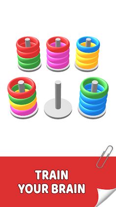 Hoop Sort - Color Puzzle - Screenshot 2