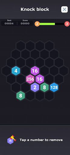 Hexa 2048 - Lucky Puzzle - Screenshot 4