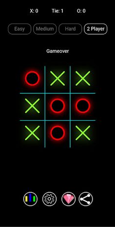 Tic Tac Toe: Super AI - Screenshot 1