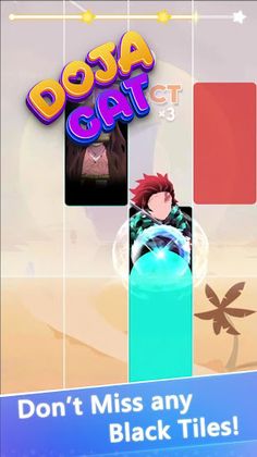 DOJA CAT Piano game - Screenshot 3