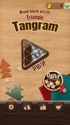 Wood Block Puzzle : Tangram - Screenshot 3