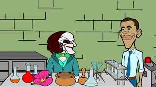 Obama Pigsaw: Alien Invasion - Screenshot 1