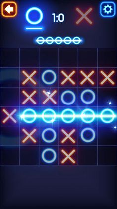Tic Tac Toe Glow - Screenshot 3