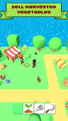 Stickman Farmer Island Game - Screenshot 3
